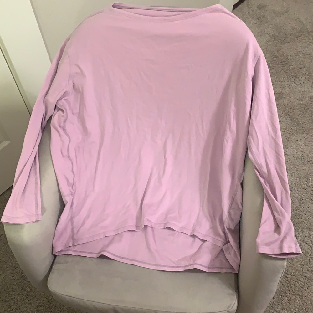 lululemon back in action long sleeve